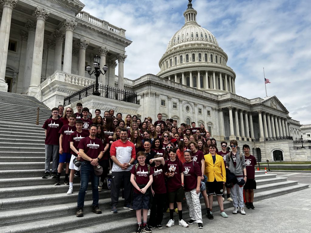 Mountain View Middle School at the United States Capitol.