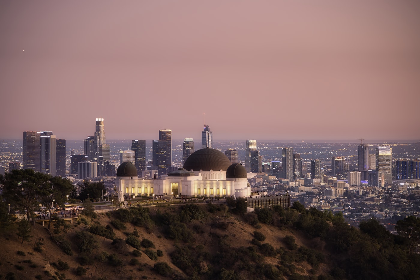 Los Angeles on a student educational tour