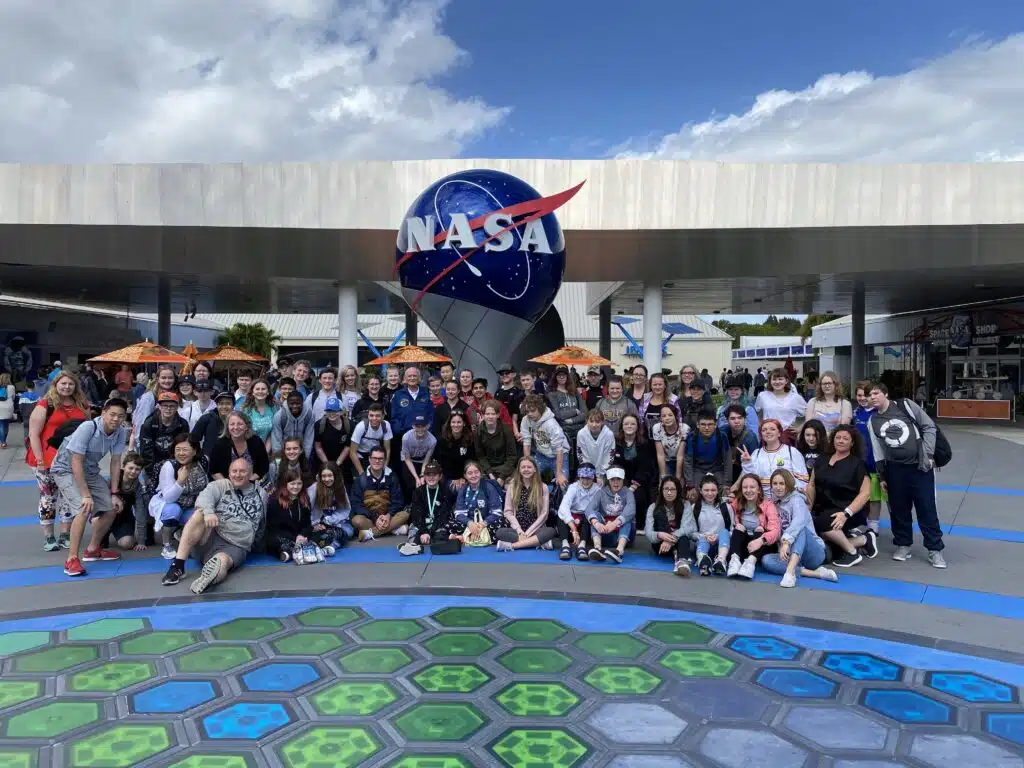 Students at NASA in Orlando