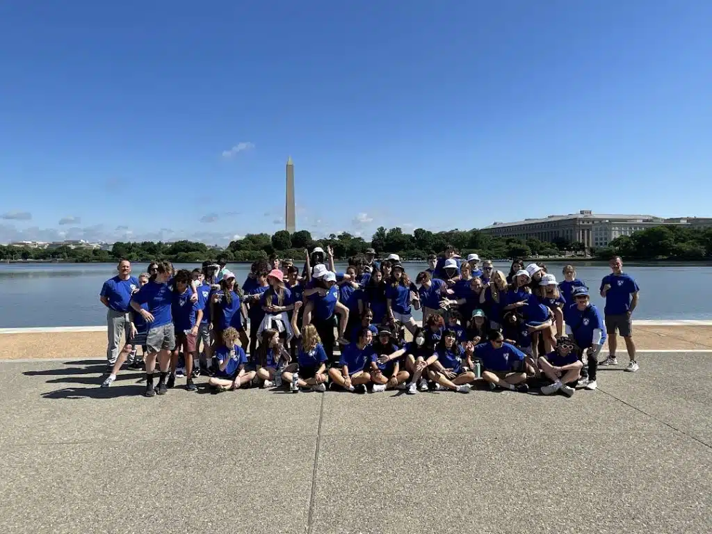 Group at Jefferson Memorial