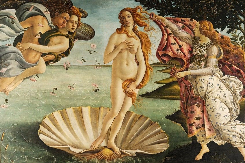 The Birth of Venus by Sandro Botticelli