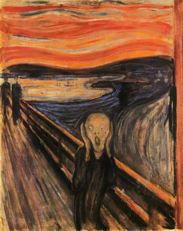 22The Scream22 by Edvard Munch