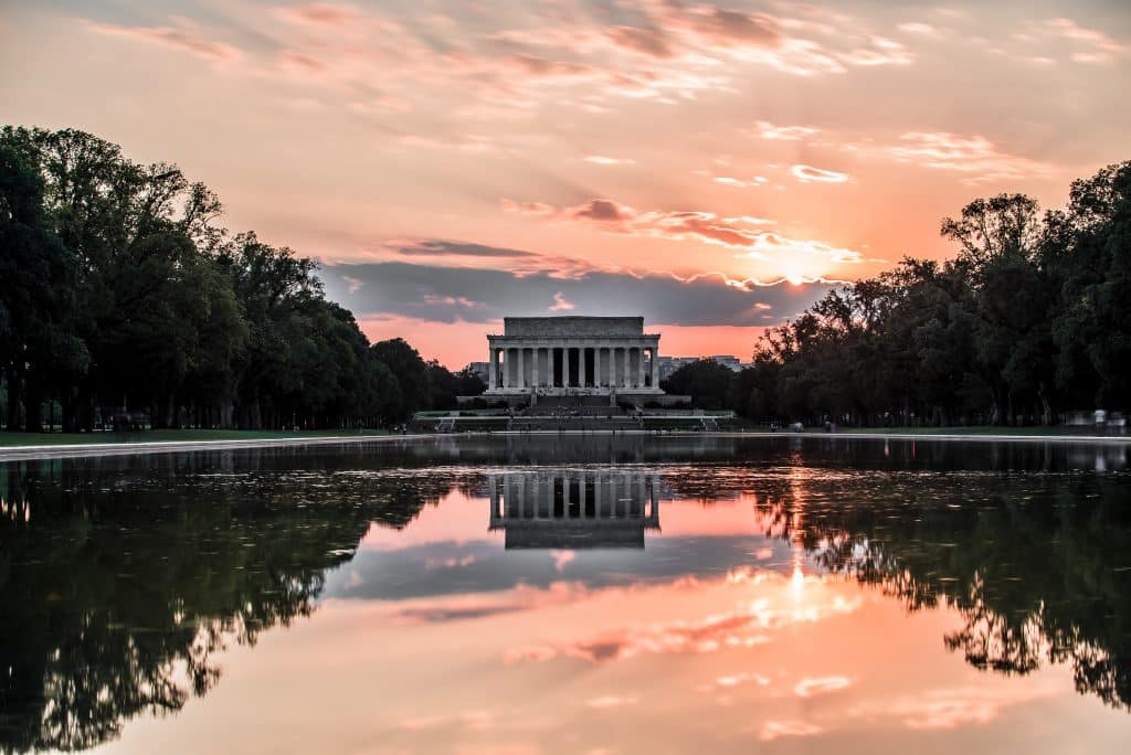 Lincoln Memorial Sunrise
