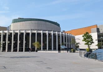 Place des Arts facade in Montreal